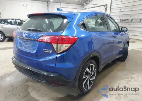 2019 Honda Hr-V Sport из США, поврежденный, VIN 3CZRU6H17KG720805